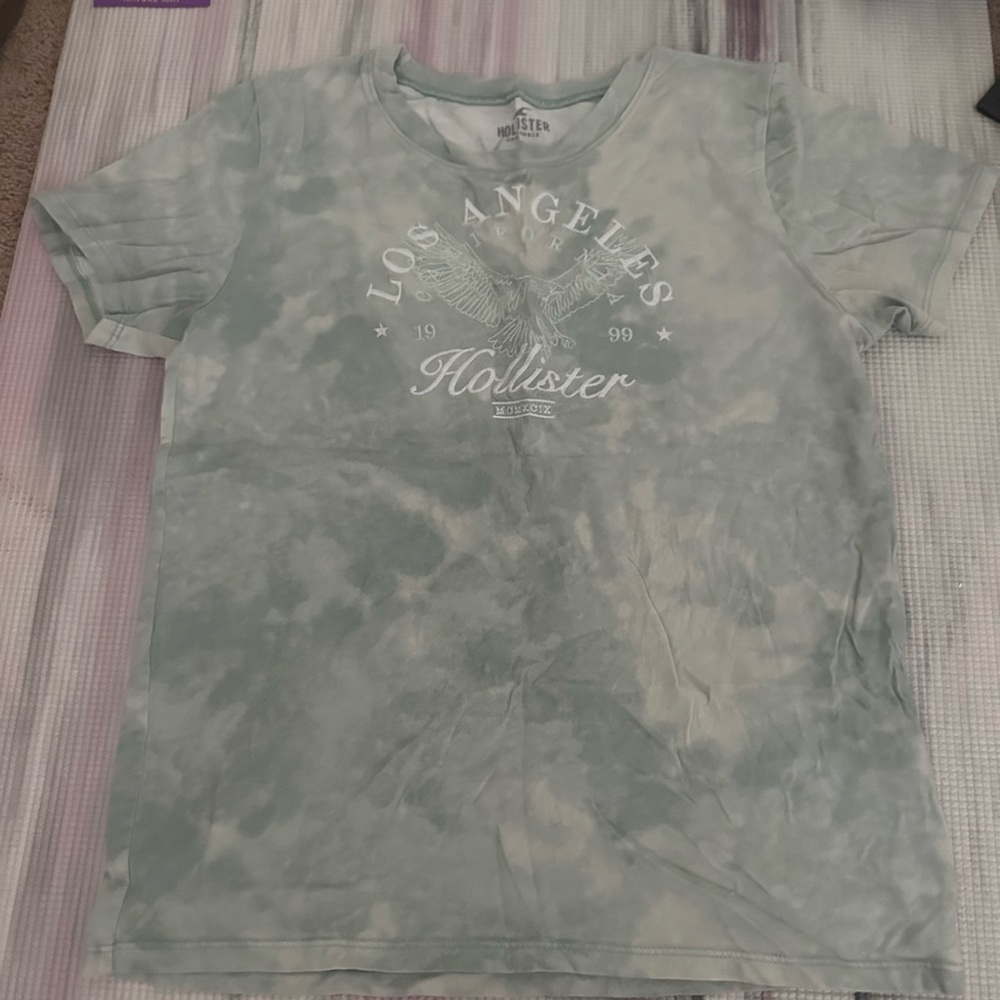 Green tie-die